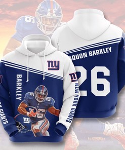 Show Your Love for New York Giants with Custom Sport All Over Print Hoodie 3D