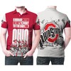 Show Your Love for Ohio State Buckeyes Football Team Polo Shirt with 3D All Over Print and Inspirational Quote