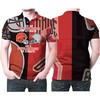 Show Your Love for Ohio and Cleveland Sports with the Fighting Buckeyes and Browns Fans Polo Shirt