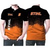 Show Your Love for Stihl with Our 3D All-Over Print Polo Shirt Featuring the Brand's Iconic Logo