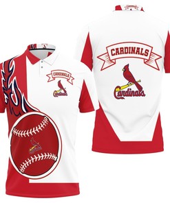 Show Your Love for The St. Louis Cardinals with Our 3D All-Over Print Polo Shirt