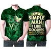 Show Your Love for Weed with the I'm A Simple Man Like Doobies And Boobies Polo Shirt