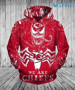 Show Your Love for the Chiefs with a Venom We Are Chiefs 3D Hoodie