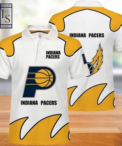 Show Your Love for the Indiana Pacers with the NBA Basketball Polo Shirt