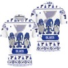 Show Your Love for the St. Louis Blues with Christmas Gnomes on a Fun 3D Polo Shirt with All-Over Print