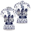 Show Your Love for the Tampa Bay Rays with Christmas Gnomes on a Cool 3D All-Over Print Polo Shirt