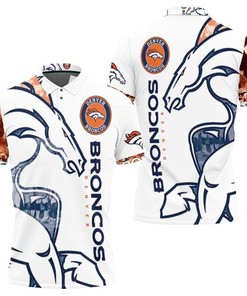 Show Your Passion for Denver Broncos with This 3D All Over Print Polo Shirt Designed for Broncos Fan