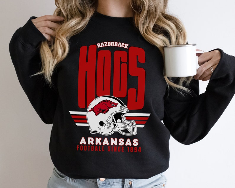 Show Your Razorback Pride With Arkansas Football Apparel Sweatshirt, Crewneck, Hoodie