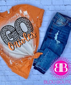 Show Your Support For The Orioles With This Go Orioles Sublimated Bleached T-Shirt