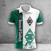 Show Your Support for Borussia Monchengladbach with the 3D Bundesliga Polo Shirt.