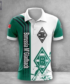 Show Your Support for Borussia Monchengladbach with the 3D Bundesliga Polo Shirt.