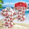 Show Your Support for Girona FC with 3D Printed Polo Shirt in All Over Print and Breathable Fabric