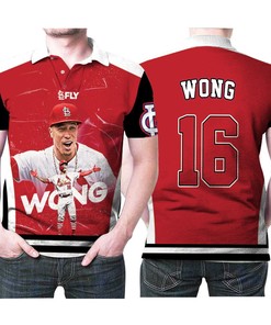 Show Your Support for Kolten Wong and The Cardinals with Our Personalized 3D Polo Shirt