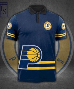 Show Your Support for the Indiana Pacers with NBA Indiana Pacers 3D All Over Print Polo Shirt