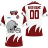 Show Your Support for the Ncaa Ohio State Buckeyes with a Personalized 3D Polo Shirt in All-Over Print