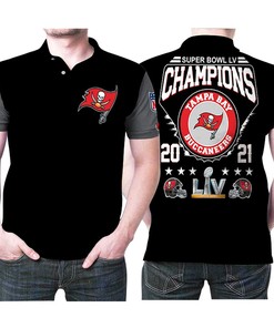 Show Your Team Spirit with a Tampa Bay Buccaneers Super Bowl Champions 2021 Liv Breathable Polo Shirt