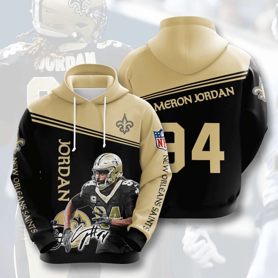 Show Your Ultimate Fan Love with New Orleans Saints Custom Sport All Over Print Hoodie 3D
