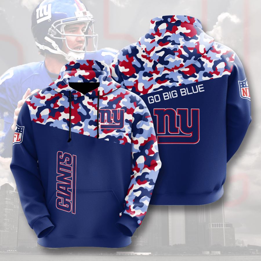 Show Your Ultimate Fan Love with New York Giants Custom Sport All Over Print Hoodie 3D