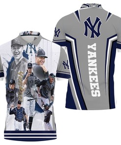 Show off Your Love for the Game with This Yankees Great Team Best Players Polo Shirt