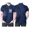 Show off Your Yankees Pride with an MLB Baseball Logo Team Polo Shirt