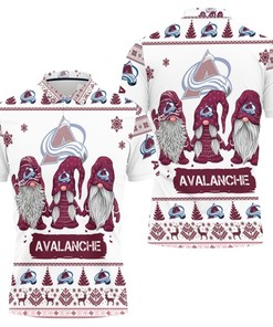 Show off your love for Colorado Avalanche with Ugly Sweatshirt and 3D Printed All Over Print Polo Shirt
