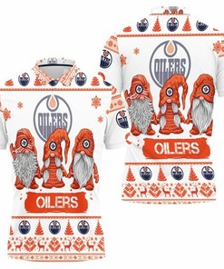 Show off your love for Edmonton Oilers with Ugly Sweatshirt and 3D Printed All Over Print Polo Shirt