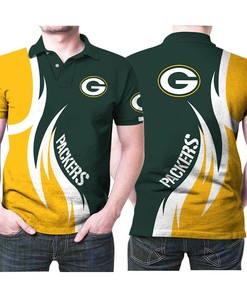 Show off your love for the Green Bay Packers with our NFL American Football Team Logo Polo Shirt