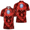 Show off your love for the team with this Philadelphia 76ers Fans Skull 3D All Over Print Polo Shirt.