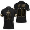 Show off your passion for the game with this Art Los Angeles Rams NFL American Football Vapor Limited Polo Shirt.