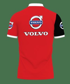 Show off your personal style with the 3D Printed Volvo Ttt-Lt Polo Shirt (Red) personalized 3D print design.
