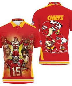 Show off your support for the Kansas City Chiefs with their 2021 AFC West Division Championship 3D Polo Shirt