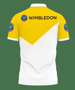 Show off your unique style with the 3D Printed Wimbledon Pvt-Hl Polo Shirt Ver 2 (Yellow)