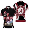Show support for the Alabama Crimson Tide with Calvin Ridley's polo shirt featuring all-over print