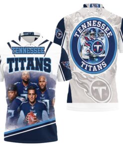 Show support for the Tennessee Titans' A.F.C. South division championship and Super Bowl appearance 3D polo shirt