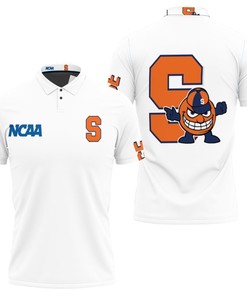 Show your Orange spirit with Syracuse Orange NCAA Bomber Jacket 3D All Over Print Polo Shirt.