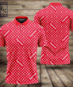 Show your Supreme Style in this High-End Louis Vuitton Polo Shirt