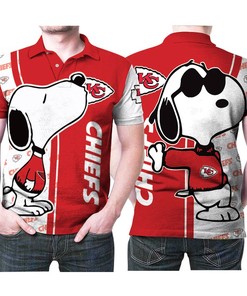 Show your love for Snoopy Kiss Kansas City Chiefs Logo 3D All Over Print Polo Shirt