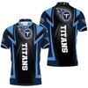 Show your love for the Tennessee Titans loud and proud with the 3D All Over Print Polo Shirt for Fans