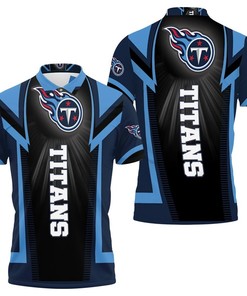 Show your love for the Tennessee Titans loud and proud with the 3D All Over Print Polo Shirt for Fans