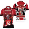 Show your support with Tampa Bay Buccaneers Tom Brady Nfl Champions 2021 3D All Over Print Polo Shirt