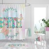 Shower Curtain, Boho, Faith and Butterflies, Bath Towels, Bath Mat, Bathroom Sets with Shower Curtains Decorative Print
