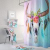 Shower Curtain, Bull Skull, Pastel Floral, Dreamcatcher ,Boho Shower Curtains, Bath Towels