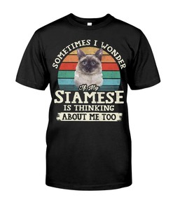 Siamese Thinking Of You Comfy T-Shirt, Cute Hoodie And Warm Crewneck