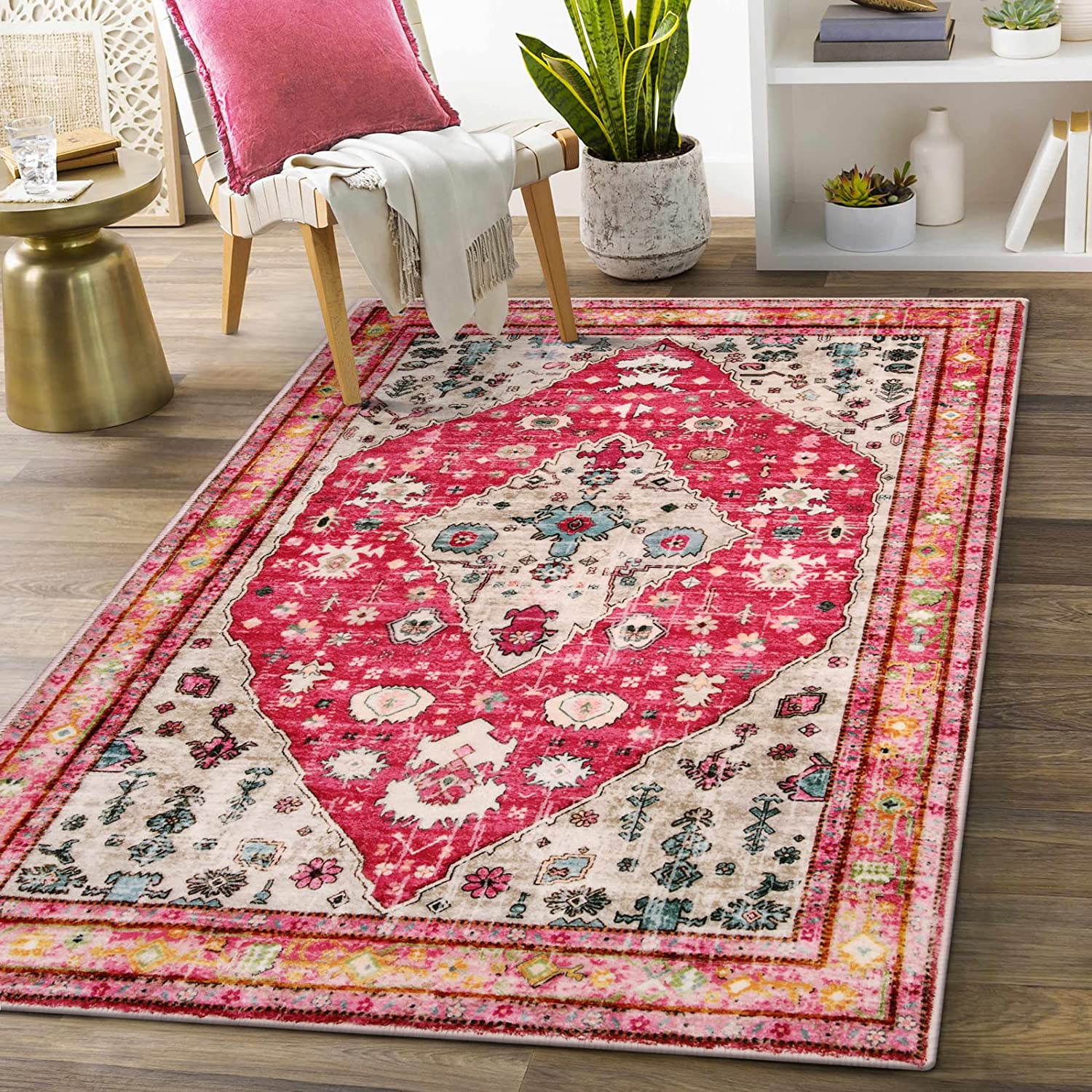Simple Leaf Flower Carpet - 3D Non-Slip Area Rug for Home Decor - Brings the Beauty of Nature to Your Home