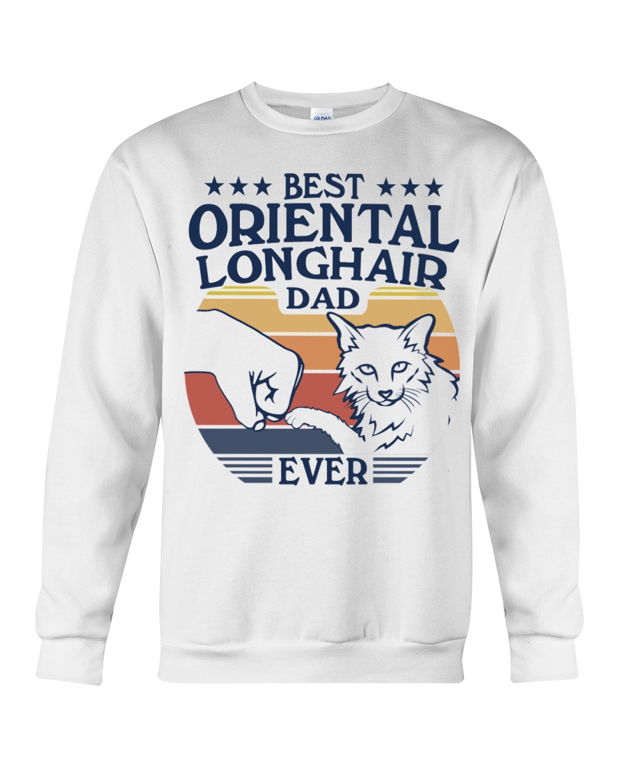 Sleek Oriental Longhair Cat T-Shirt For Men - Celebrate Your Feline Companion In Style - Image 4
