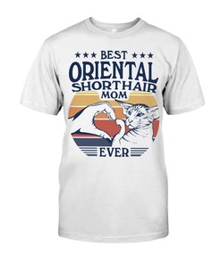 Sleek Oriental Shorthair Cat T-Shirt For Women - Celebrate Your Feline Friend In Style