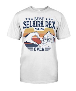 Sleek Selkirk Rex Cat T-Shirt For Women - Celebrate Your Unique Feline Friend