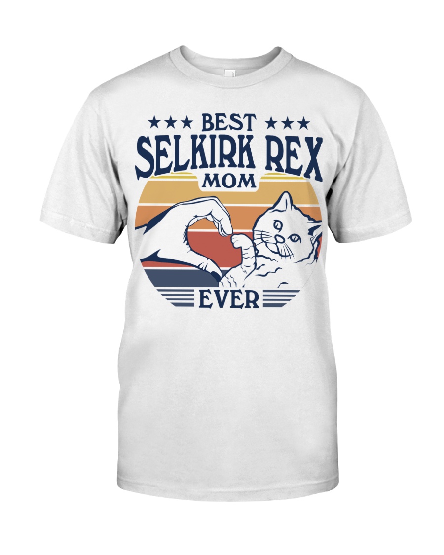 Sleek Selkirk Rex Cat T-Shirt For Women - Celebrate Your Unique Feline Friend