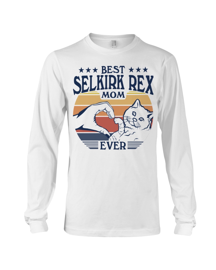 Sleek Selkirk Rex Cat T-Shirt For Women - Celebrate Your Unique Feline Friend - Image 3