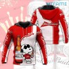 Snoopy Budweiser All Over Print Hoodie for Men - Gift for Beer Lovers